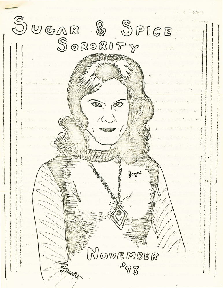 Download the full-sized PDF of Sugar and Spice Sorority (November, 1973)