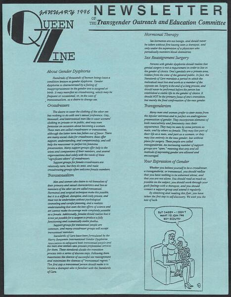 Download the full-sized image of Queen Zine