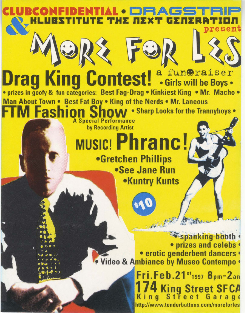 Download the full-sized PDF of More For Les handbill