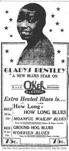 Download the full-sized image of Gladys Bentley: A New Blues Star