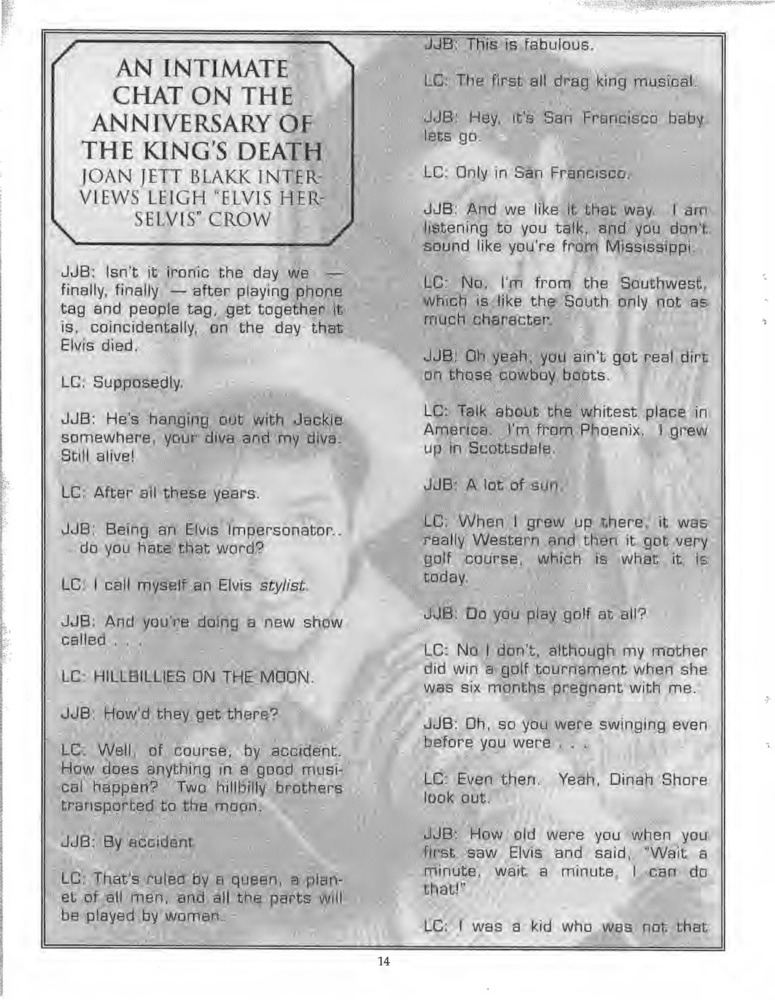 Download the full-sized PDF of Joan Jett Blakk Interview with Elvis Herselvis