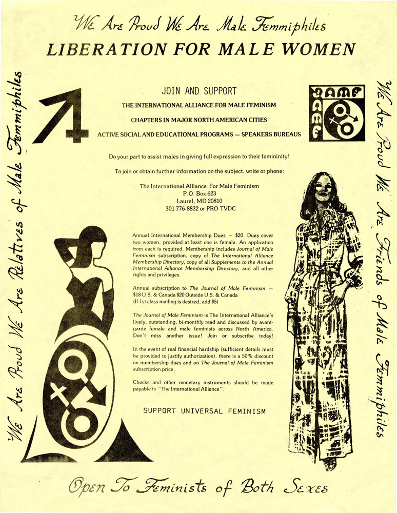 Download the full-sized PDF of Liberation for Male Women