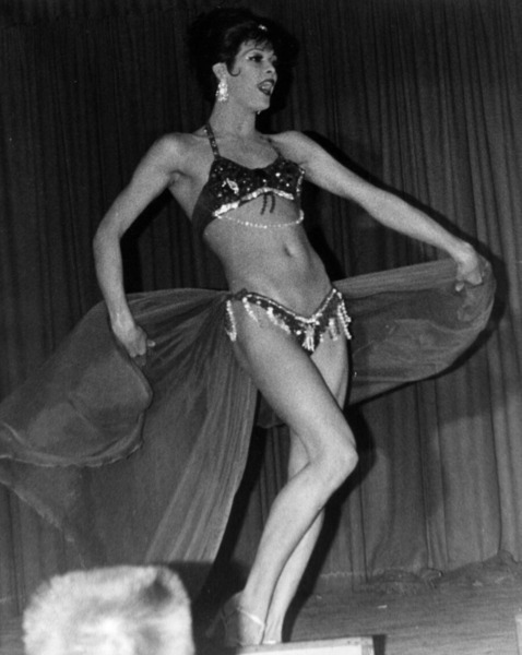 Download the full-sized image of Jeanne Dee Performs as Gypsy Rose Lee on Stage at the SPREE Awards Show, 1975