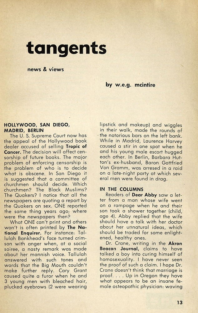 Download the full-sized PDF of tangents (5/1/1963)