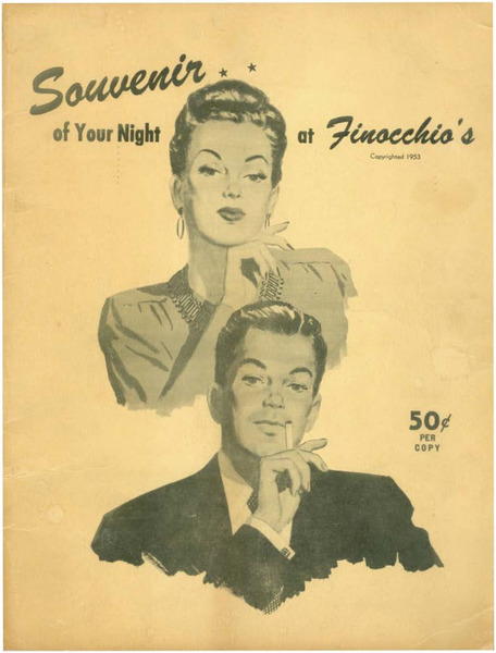 Download the full-sized image of Souvenir of Your Night at Finocchio's (1953)
