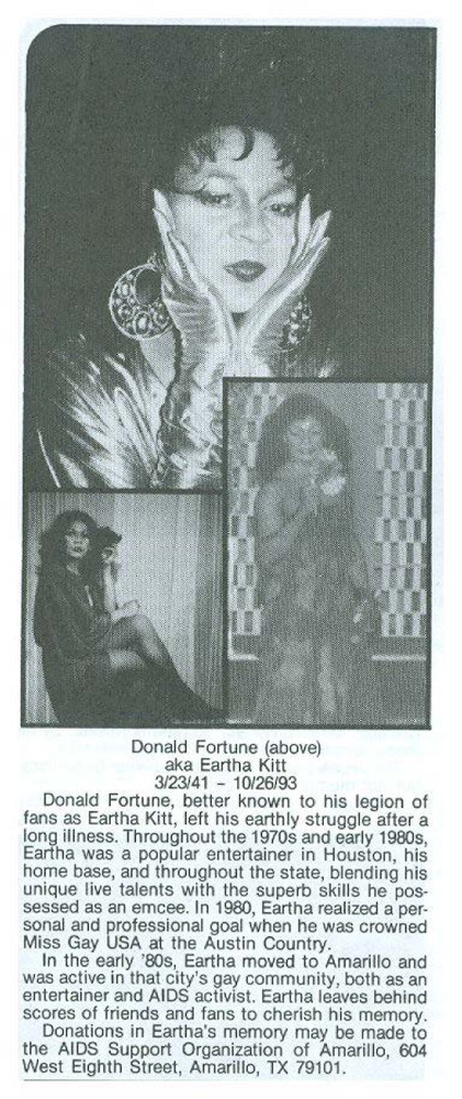 Download the full-sized PDF of Donald Fortune aka Eartha Kitt