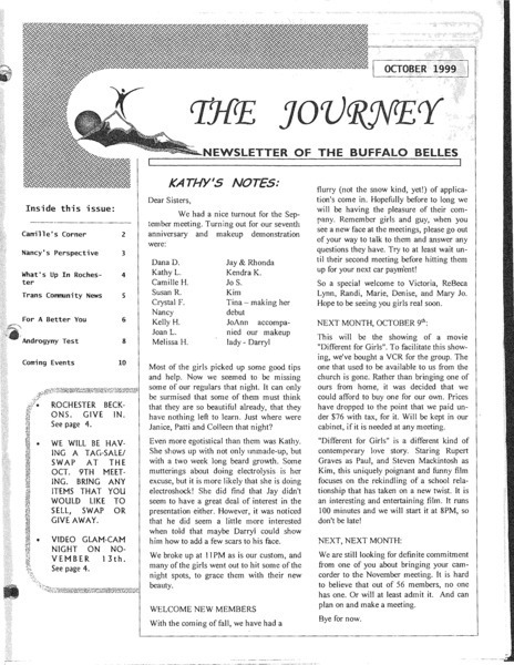 Download the full-sized image of The Journey Vol. 8 No. 10 (October, 1999)