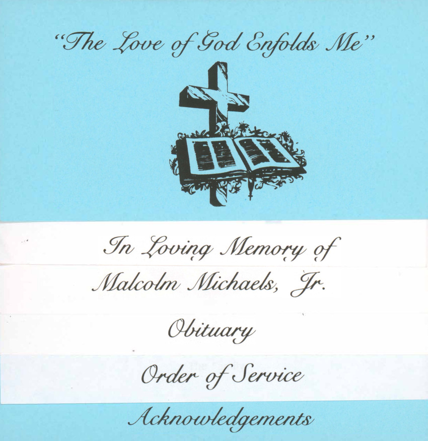 Download the full-sized PDF of "The Love of God Enfolds Me"