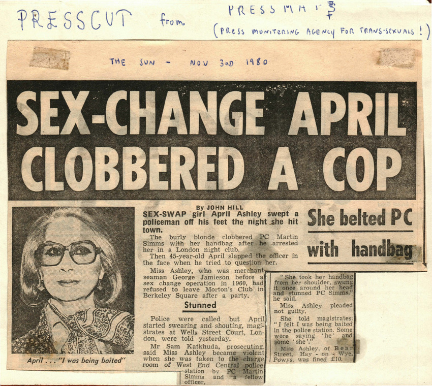 Download the full-sized PDF of Sex-Change April Clobbered a Cop
