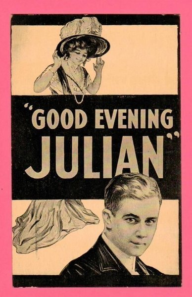 Download the full-sized image of Good Evening Julian