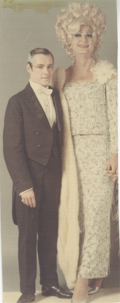 Download the full-sized image of Photo of Carroll Wallace and Unknown Man