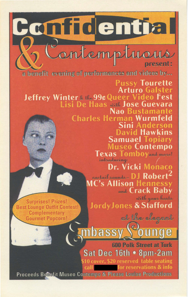 Download the full-sized PDF of Confidential and Contemptuous flier