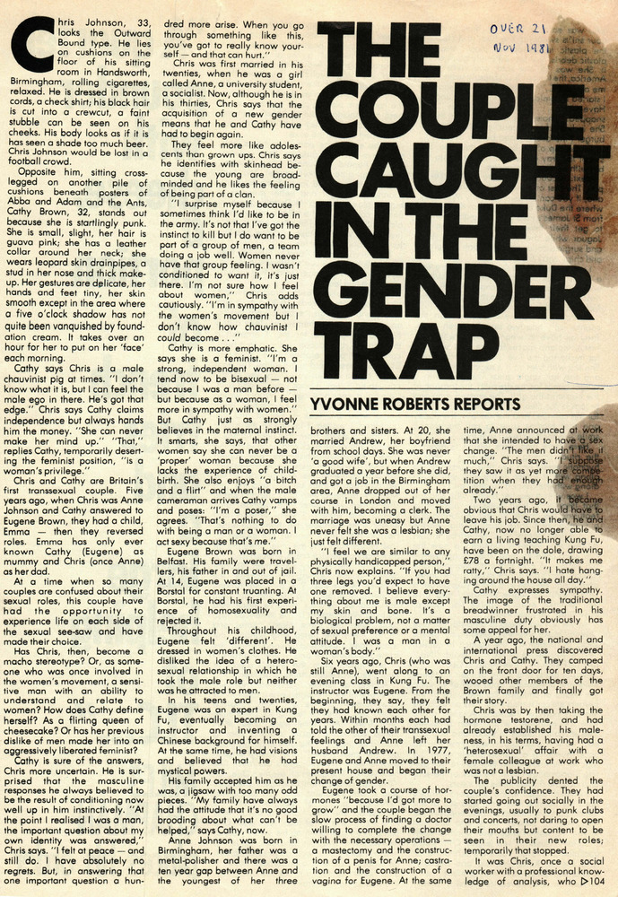 Download the full-sized PDF of The Couple Caught in The Gender Trap