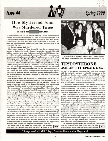 Download the full-sized image of FTM Newsletter #44