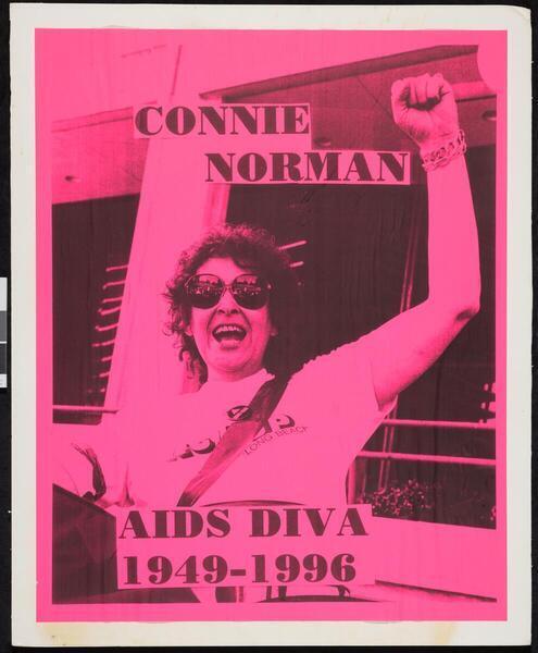 Download the full-sized image of Connie Norman, AIDS diva, 1949-1996
