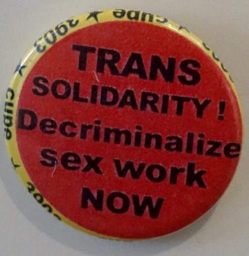 Download the full-sized image of Trans Solidarity! Decriminalize sex work now