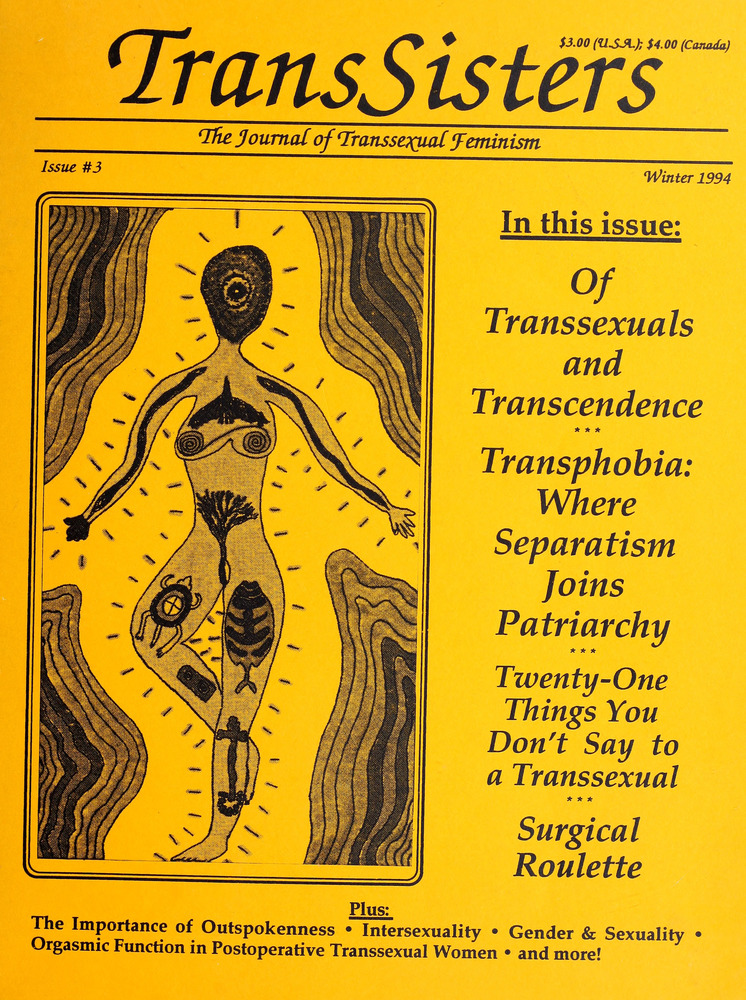 Download the full-sized image of TransSisters: The Journal of Transsexual Feminism No. 3 (Winter 1994)