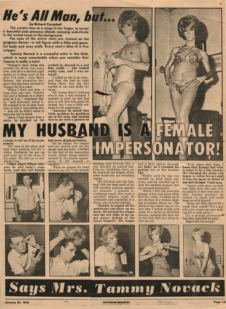 Download the full-sized PDF of I WAS A LEZ STRIPPER - UNTIL I BECAME A MAN