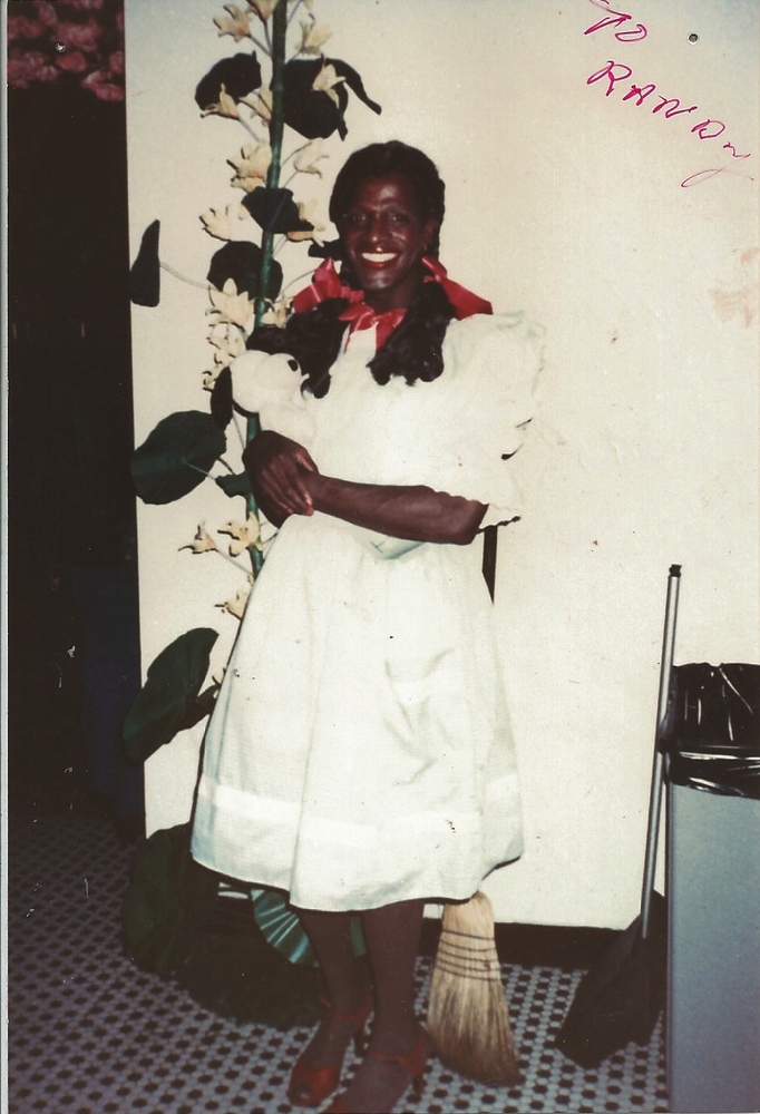 Download the full-sized image of A Photograph of Marsha P. Johnson Dressed as Dorothy from The Wizard of Oz