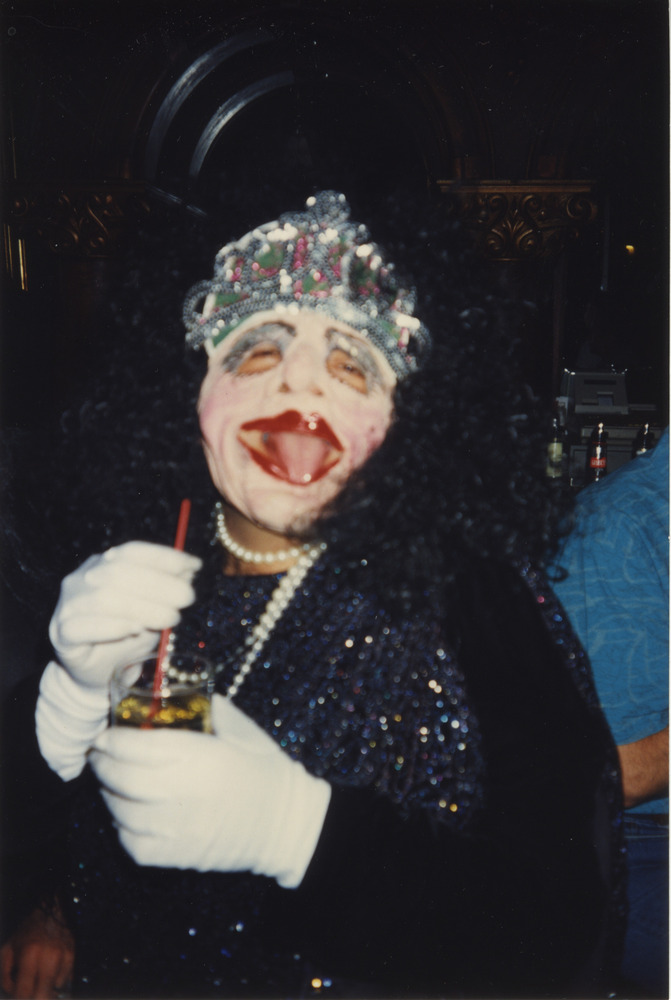 Download the full-sized image of Photograph of Person in a Halloween Mask