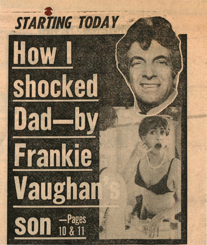 Download the full-sized PDF of How I shocked Dad—by Frankie Vaughan's son