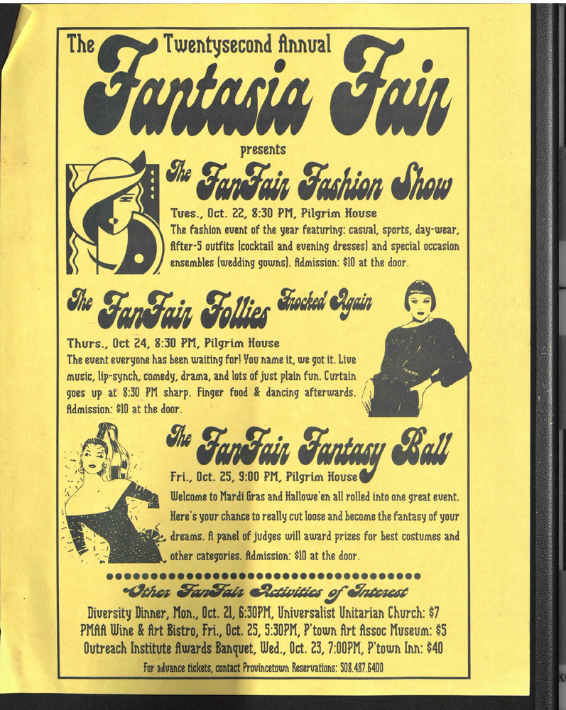 Download the full-sized PDF of The Twentysecond Annual Fantasia Fair presents: The FanFair Fashion Show, The FanFair Follies, and The FanFair Fantasy Ball
