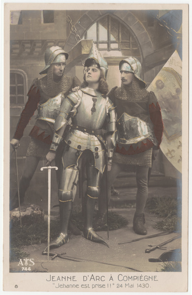Download the full-sized image of Jeanne d'Arc a compiegne