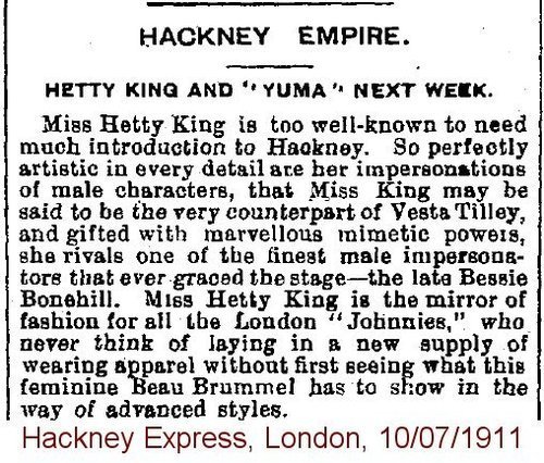 Download the full-sized image of Hetty King and "Yuma" Next Week
