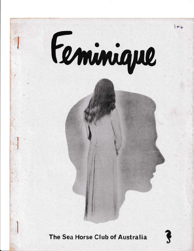 Download the full-sized PDF of Feminique: The Seahorse Club of Australia, Vol. 1 No. 4