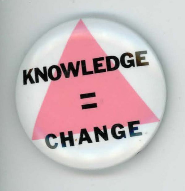 Download the full-sized PDF of Knowledge = Change Pin