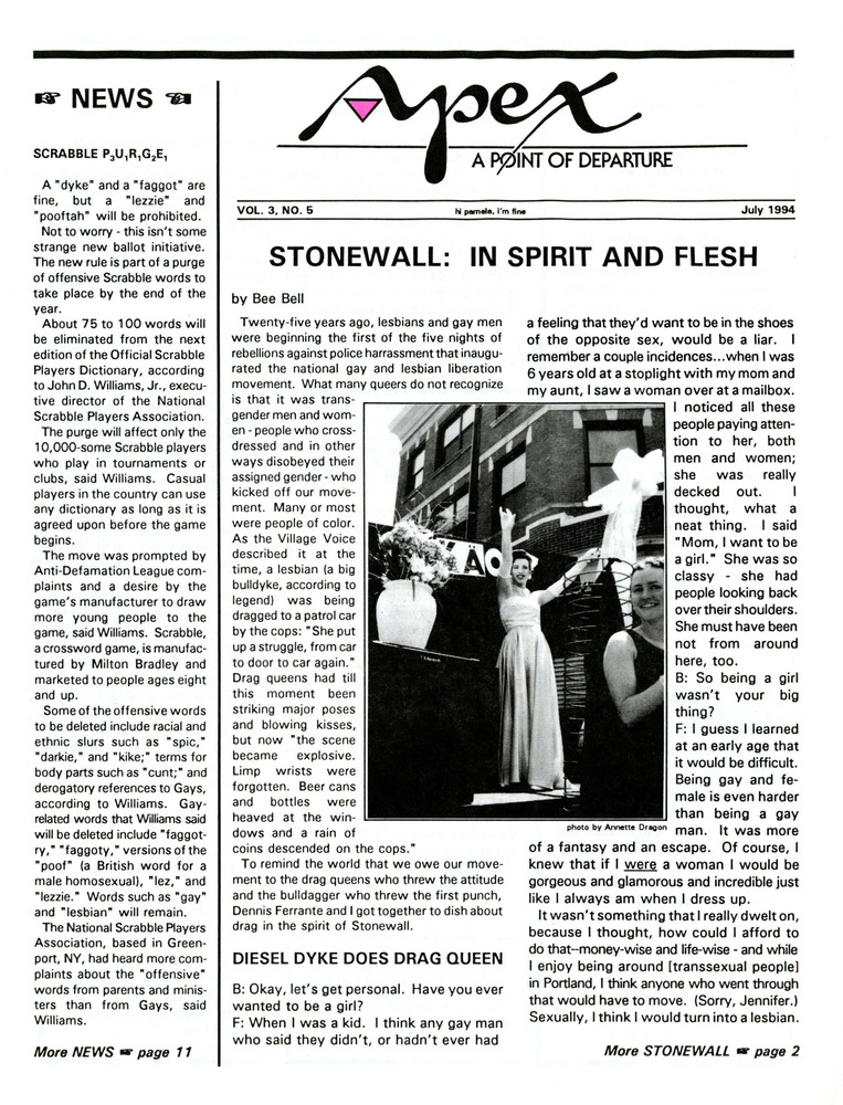 Download the full-sized PDF of STONEWALL: IN SPIRIT AND FLESH