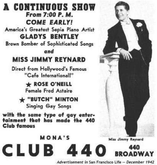 Download the full-sized image of Gladys Bentley and Miss Jimmy Reynard 
