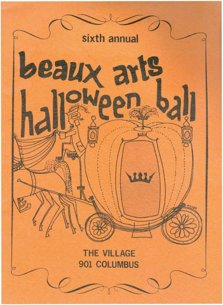 Download the full-sized image of Sixth Annual Beaux Arts Halloween Ball (1968)