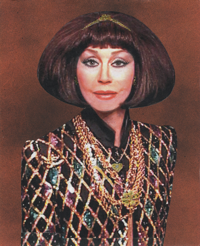 Download the full-sized image of Illustration of Alexis Francois in Gold Necklace