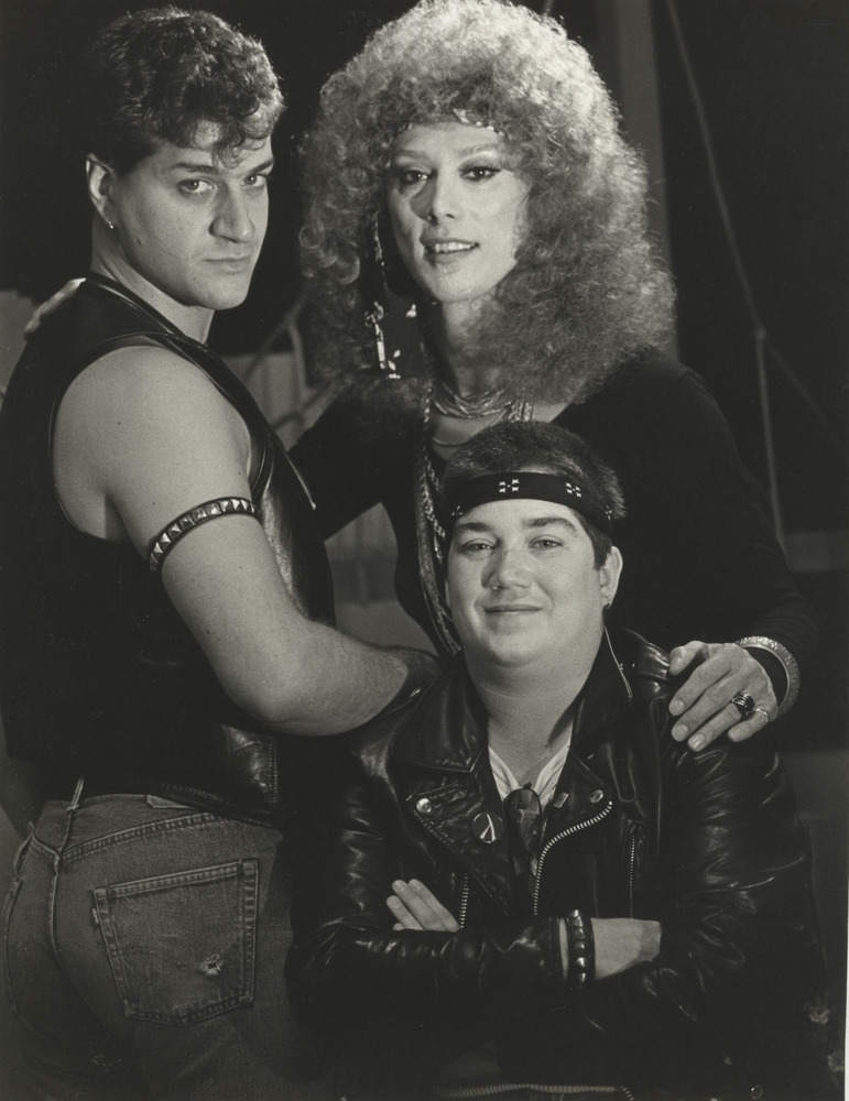 Download the full-sized image of Photograph of Alexis Francois with Castmates of The City: 1977-78 A.D.
