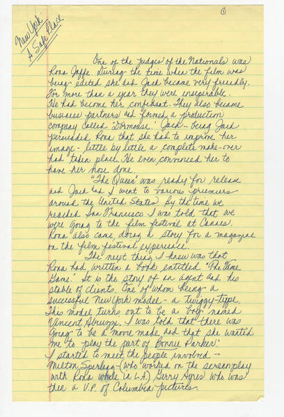 Download the full-sized image of Manuscripts, correspondence, clippings for The Queen
