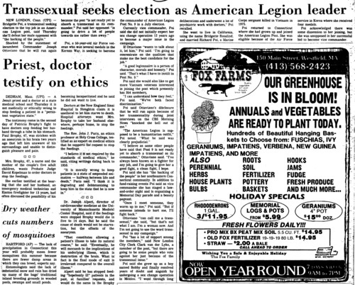 Download the full-sized image of Transsexual Seeks Election as American Legion Leader