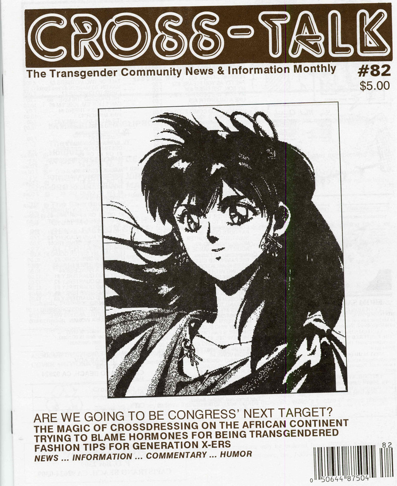 Download the full-sized PDF of Cross-Talk: The Transgender Community News & Information Monthly, No. 82 (August, 1996)
