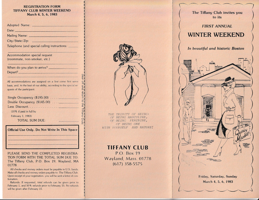 Download the full-sized PDF of The Tiffany Club invites you to its First Annual Winter Weekend
