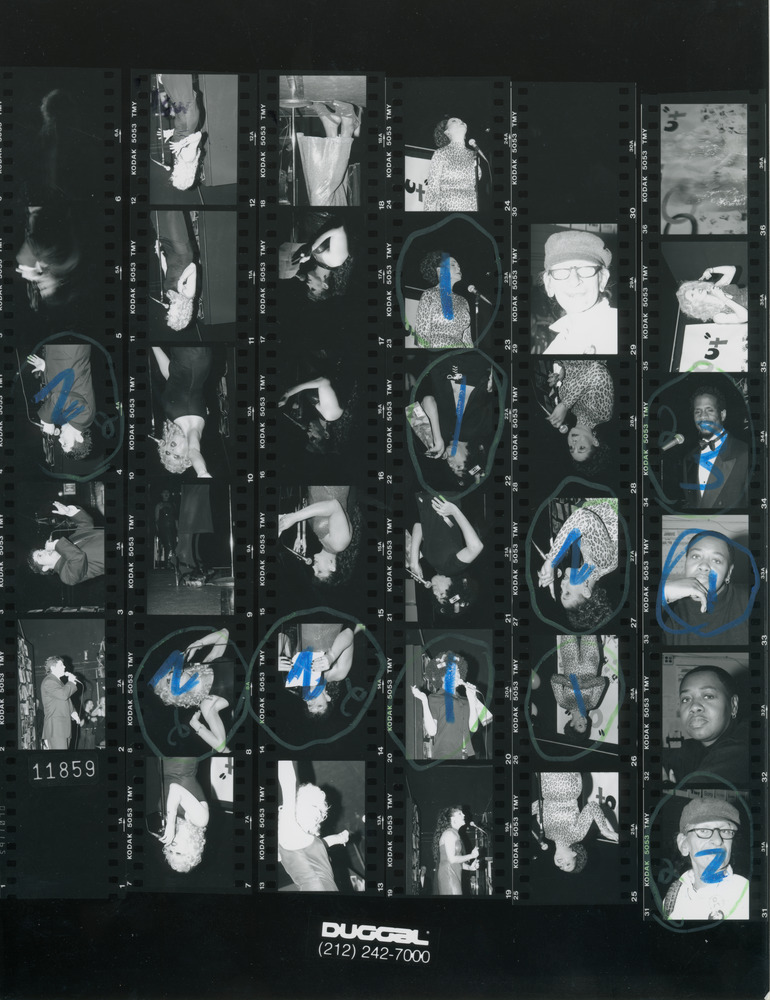 Download the full-sized image of Negatives from the "They Lived It "Out!"" Event, 1998