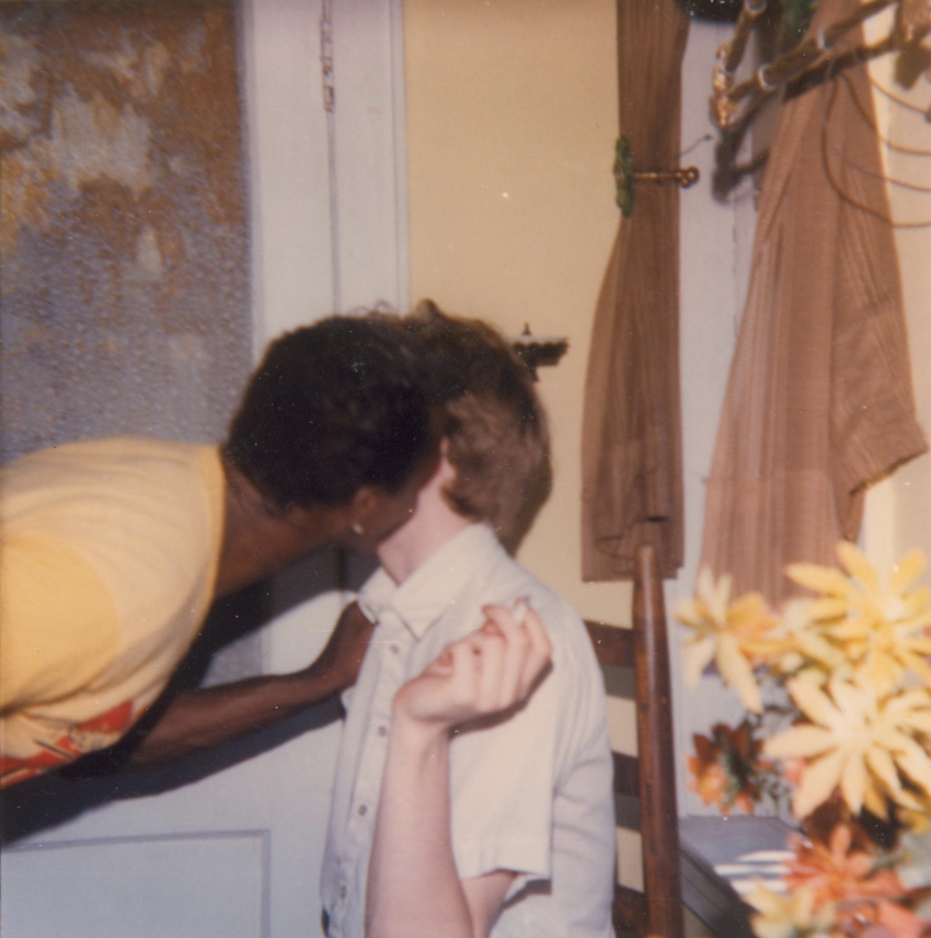 Download the full-sized image of A Photograph of Marsha P. Johnson Leaning Into Willie Brashears' Neck
