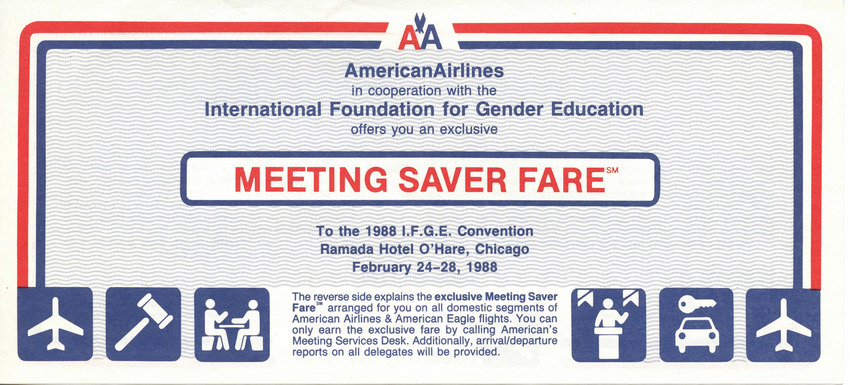 Download the full-sized PDF of American Airlines - I.F.G.E. Exclusive Meeting Saver Fare