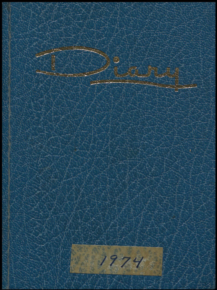 Download the full-sized PDF of Lou Sullivan diary, 1974