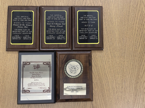 Download the full-sized image of Ginny Knuth, Nancy Ann Martine, and ETVC Awards (3)