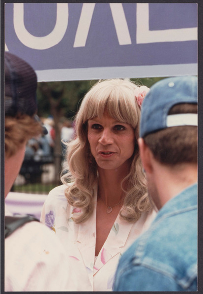 Download the full-sized image of Educational Transvestite Channel booth, 1987 (8)