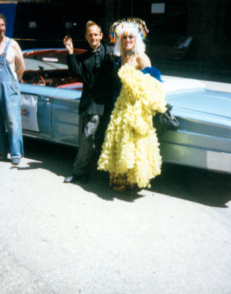 Download the full-sized image of John Canalli with a Drag Queen