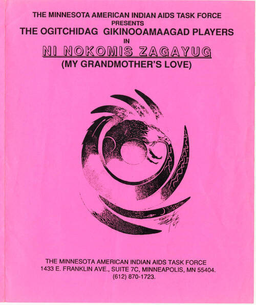 Download the full-sized image of Playscript - Ni Nokomis Zagayuug (My Grandmother's Love)