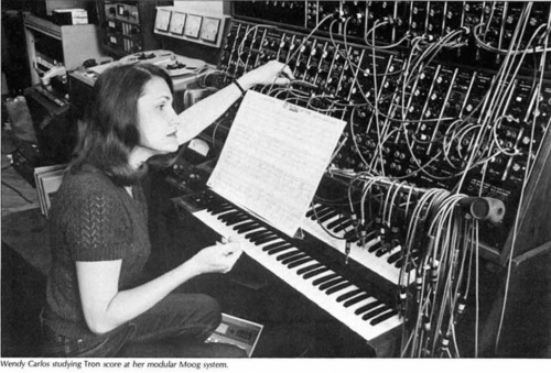 Download the full-sized image of Wendy Carlos at Piano