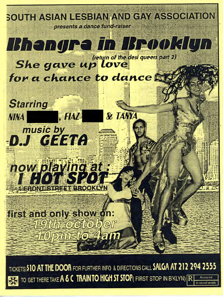 Download the full-sized PDF of SALGA Bhangra in Brooklyn Poster