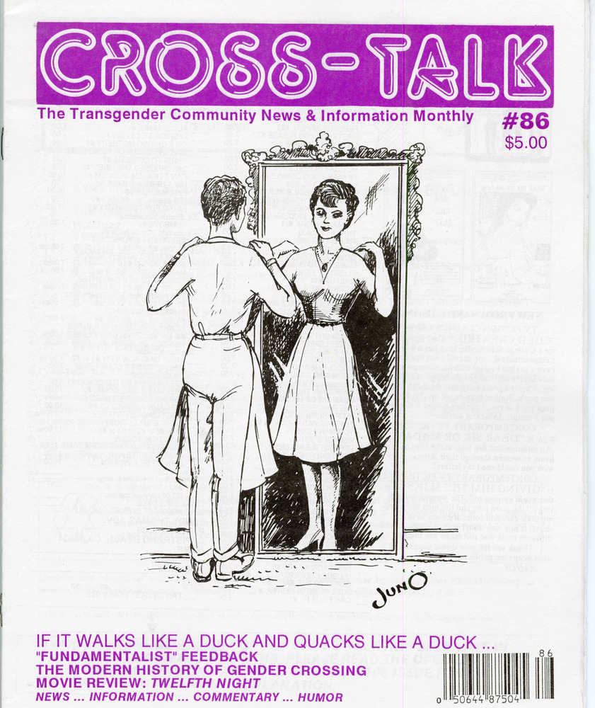 Download the full-sized PDF of Cross-Talk: The Transgender Community News & Information Monthly, No. 86 (December, 1996)